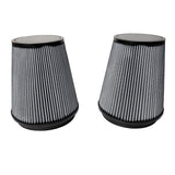 Dual Reverse Cone Airbox Replacement Air Filters (pair) - 991.1/991.2 GT3RS