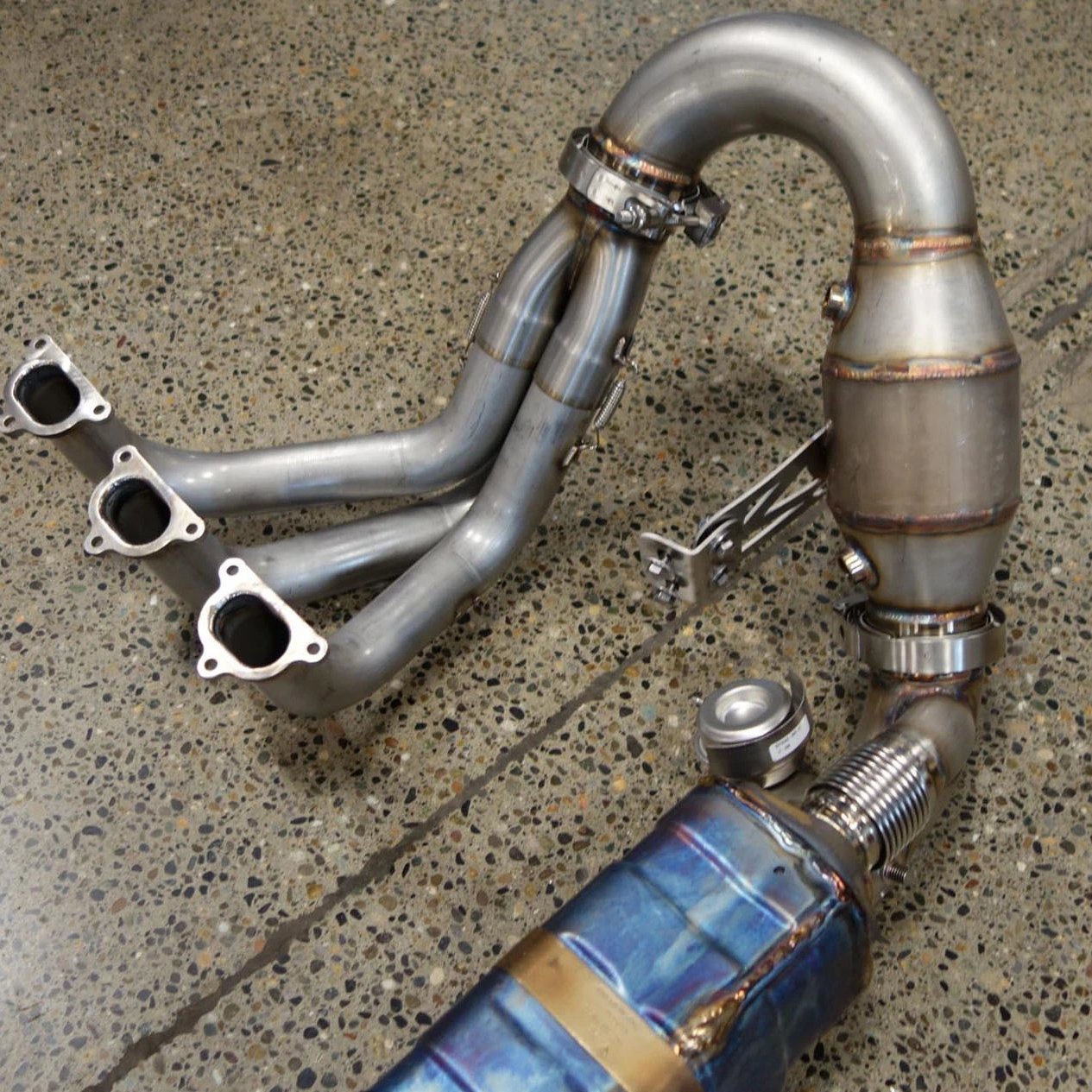 991.2 GT3 Touring Long Tube Street Header Exhaust System