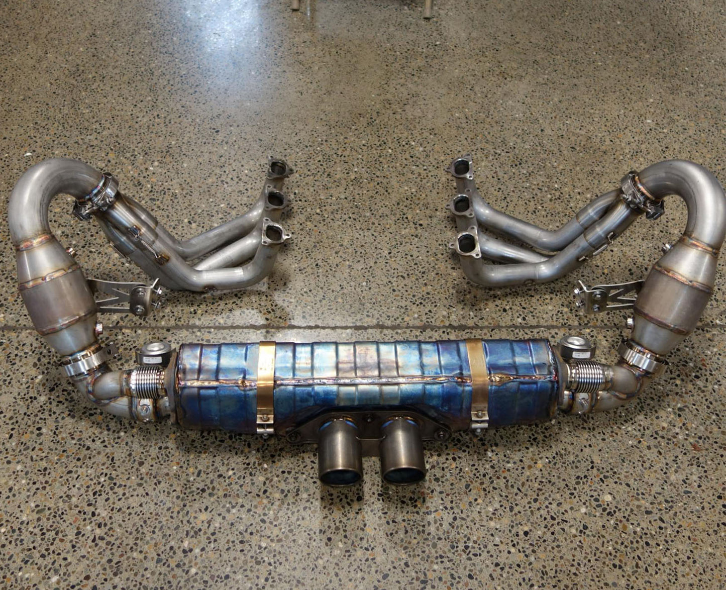 991.2 GT3 Touring Long Tube Street Header Exhaust System