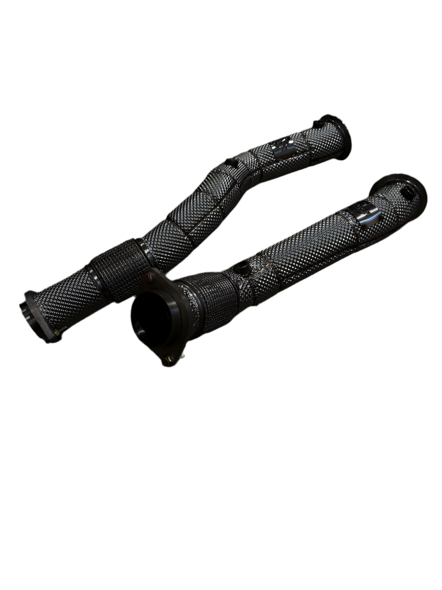 MBS S58 F97/F98 Catless Heatshield Downpipes - F97 X3M F98 X4M