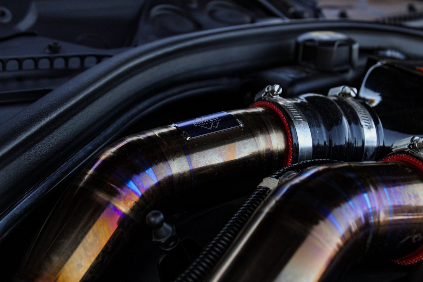 S55 Titanium Charge Pipe + J Pipe Combo - BMW F80 M3 | F82/F83 M4 | F87 M2C