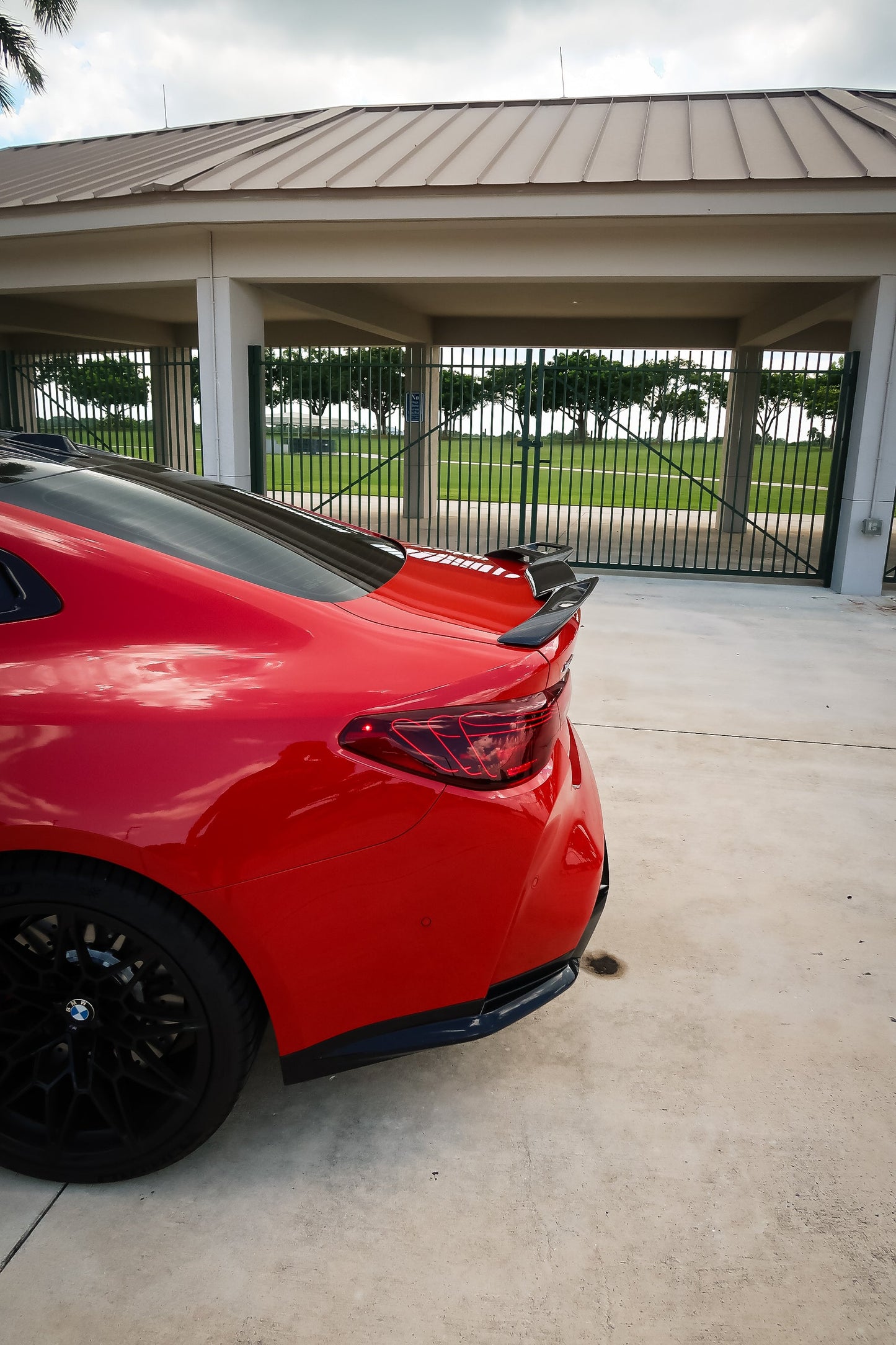 G82 M4 Carbon Fiber V Style Trunk Spoiler - G82 M4 G22 4-Series