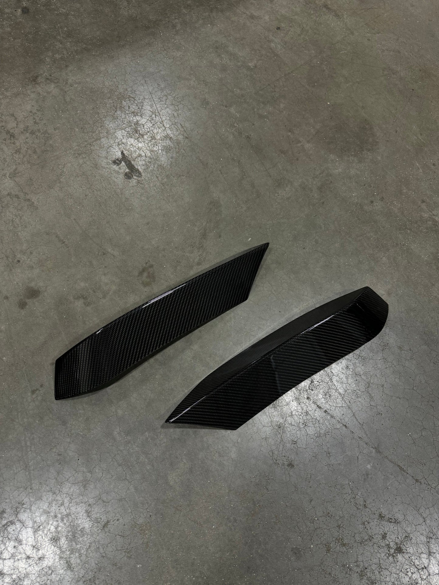 Dry Carbon Fiber OEM Style Front Bumper Upper Trim (BMW M3 F80 | M4 (F82/F83)