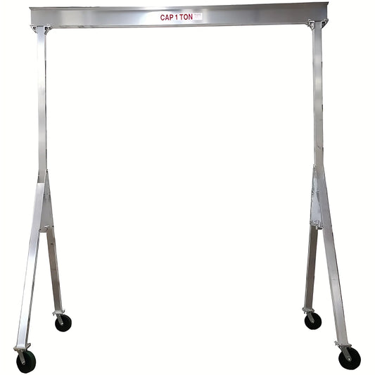 All Lift Cranes AG1/2-809 | Adjustable Aluminum Gantry Crane 1/2-2 Ton Capacity