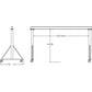 All Lift Cranes FG3-812 | 3 Ton Capacity Fixed Height Gantry Crane