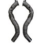 MBS F85/F86 Catless Heatshield Downpipes - F85 X5M F86 X6M