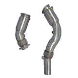 MBS S55 F8X M3/M4 Resonated Catless Downpipes - BMW F80 M3 F82 F83 M4 F87 M2C