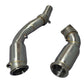 MBS S55 F8X M3/M4 Resonated Catless Downpipes - BMW F80 M3 F82 F83 M4 F87 M2C
