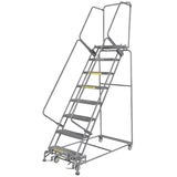 Ballymore M-2000 Series – 8-Step Rolling Safety Ladder | 16" Wide Step