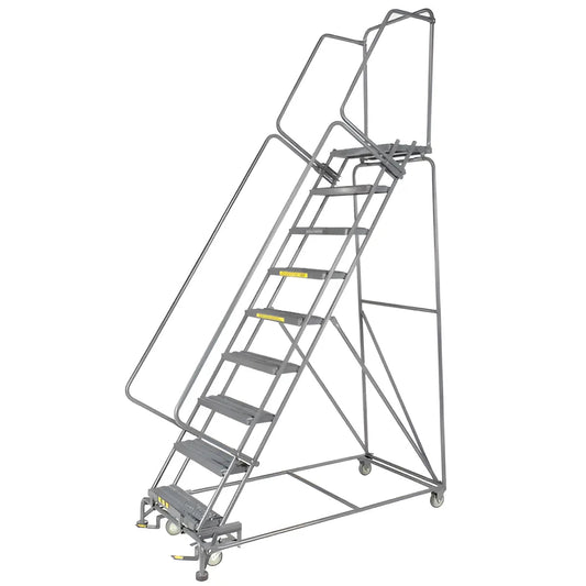Ballymore M-2000 Series – 9-Step Rolling Safety Ladder | 24" Wide Step