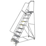 Ballymore M-2000 Series – 9-Step Rolling Safety Ladder | 24" Wide Step