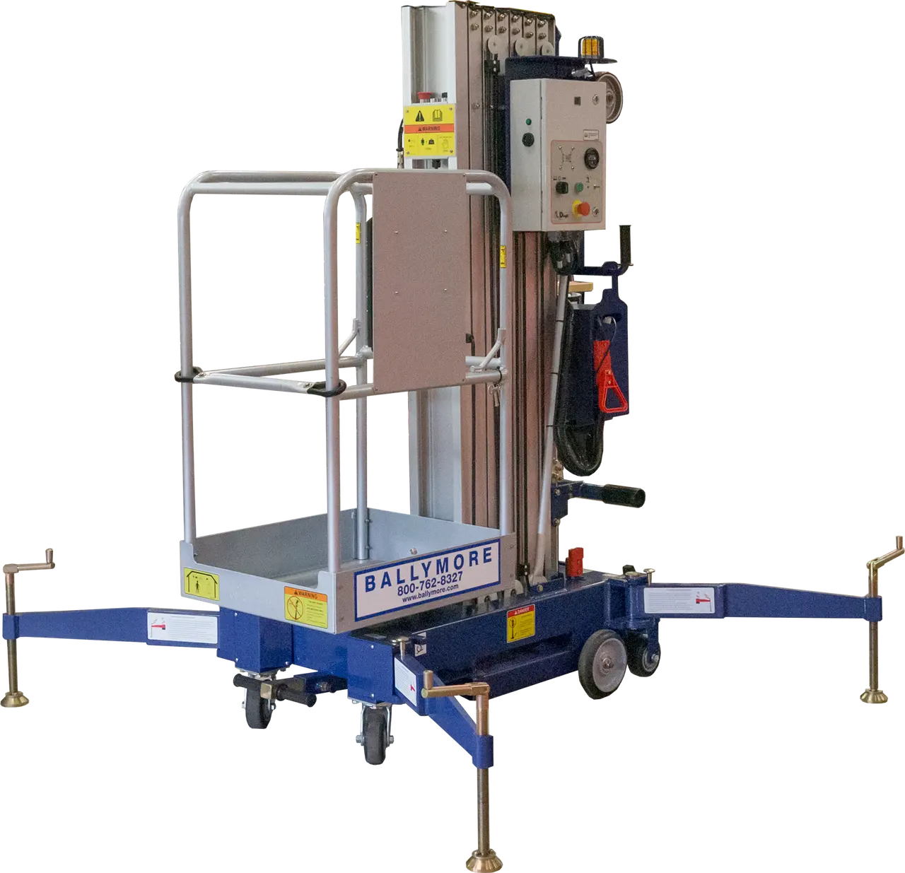 Ballymore BMVL-30 - Mobile Vertical Lift 24” x 27” Platform | 35' Working Height