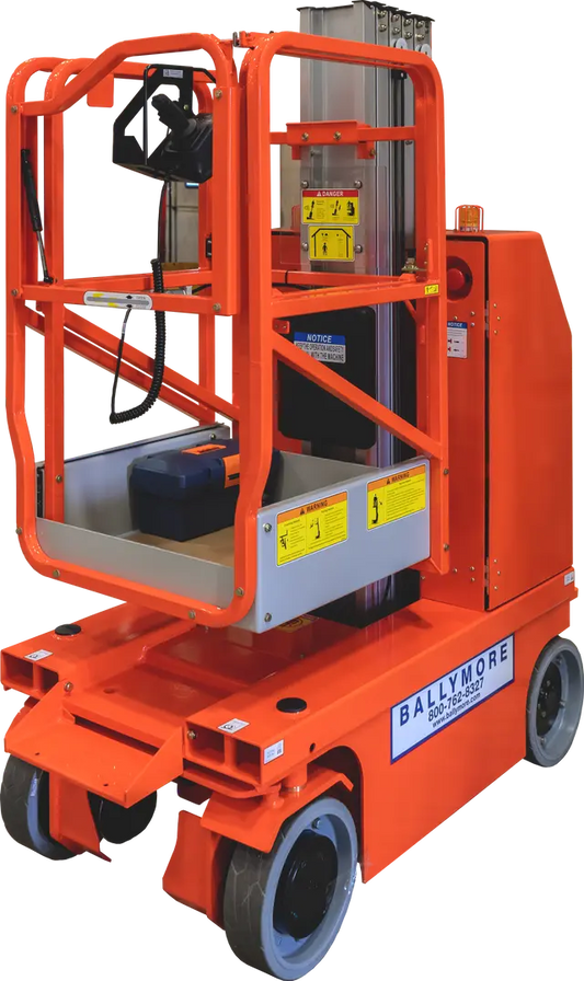 Ballymore DVML-18 - Drivable Vertical Mast Lift with 24"x25" Platform & 24' Working Height