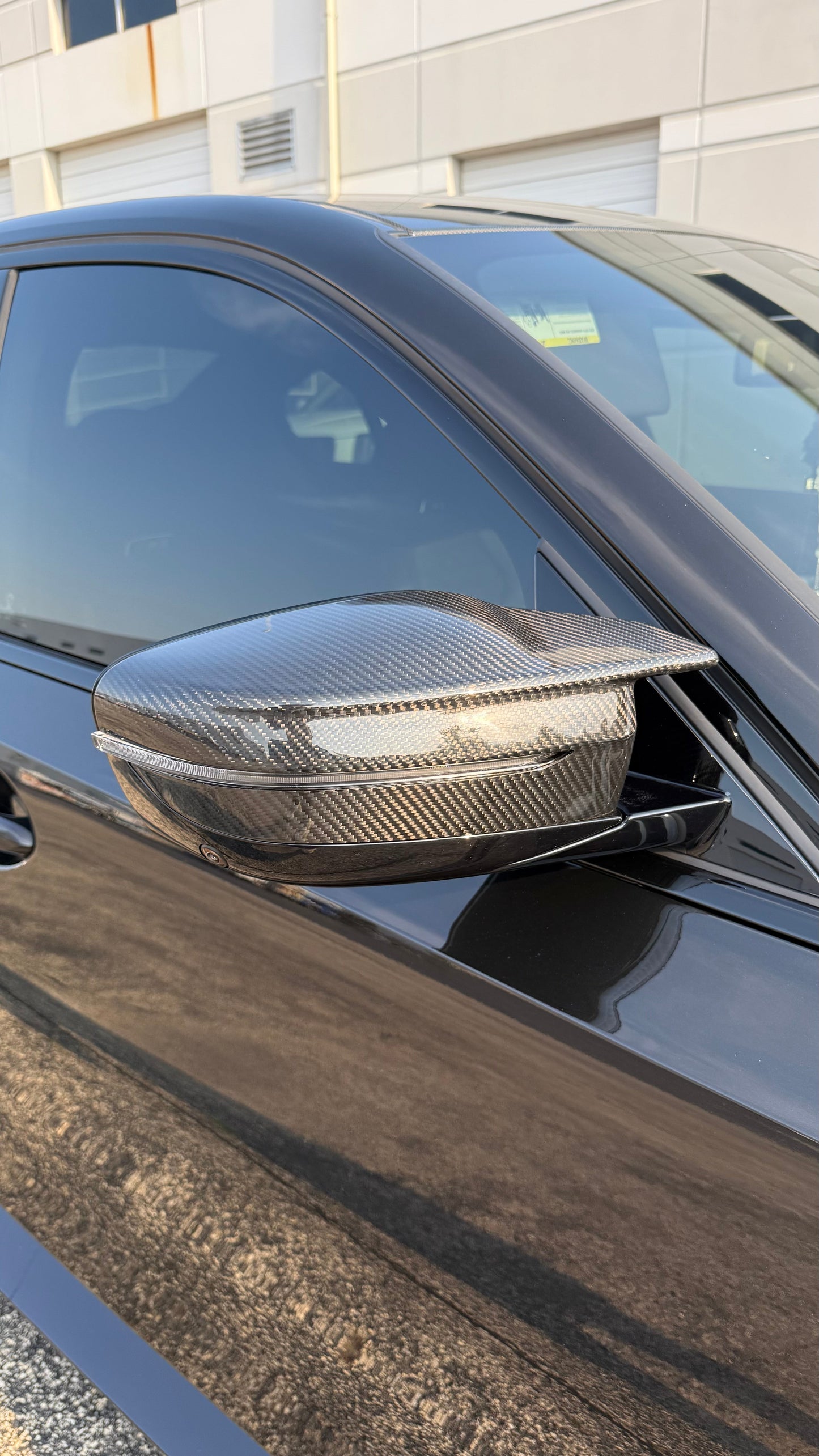 Carbon Fiber Mirror Cover Replacement Set (BMW G80/G82/G83/G87)