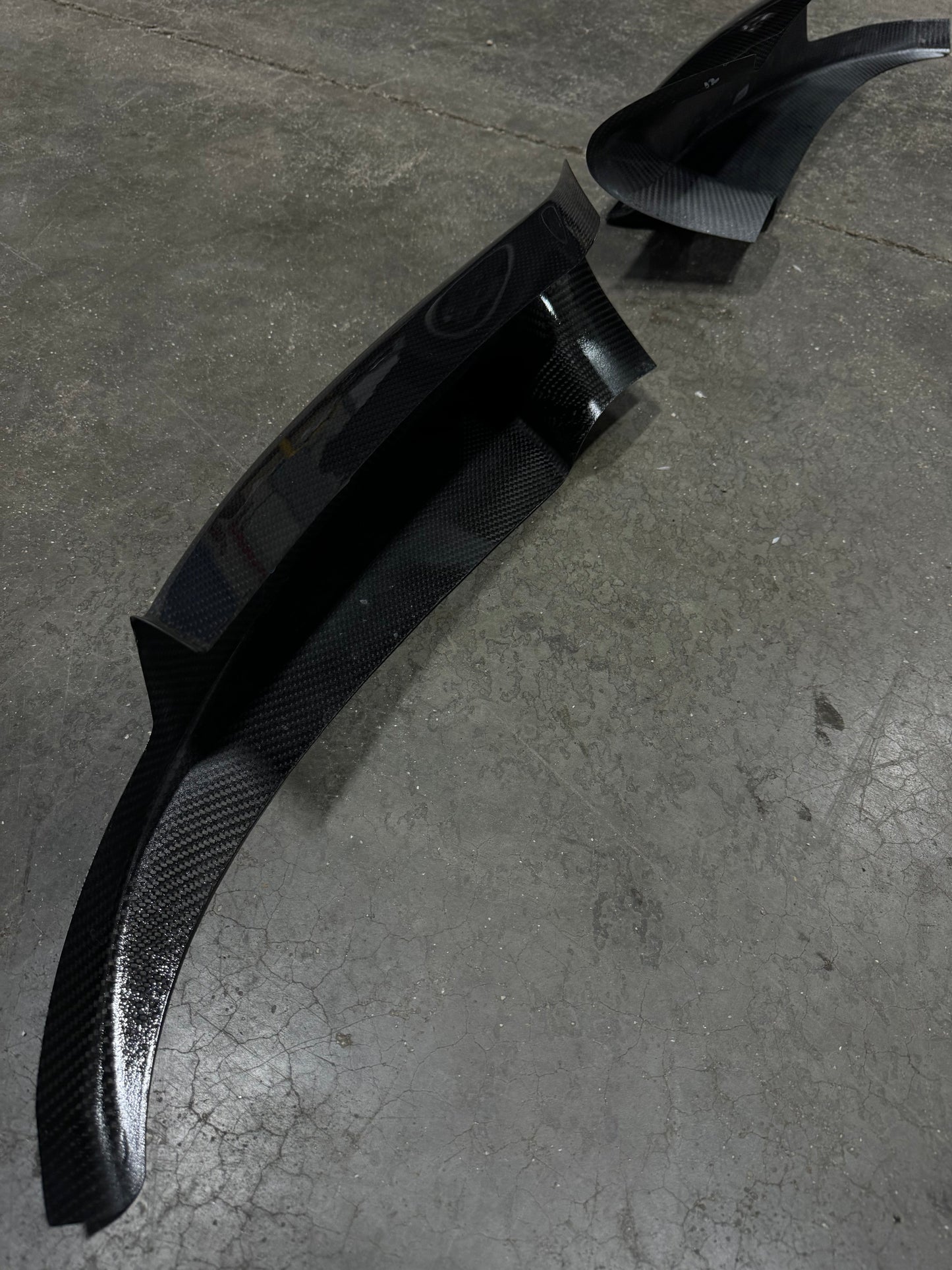 Dry Carbon Fiber Front Splitters - BMW E9X M3