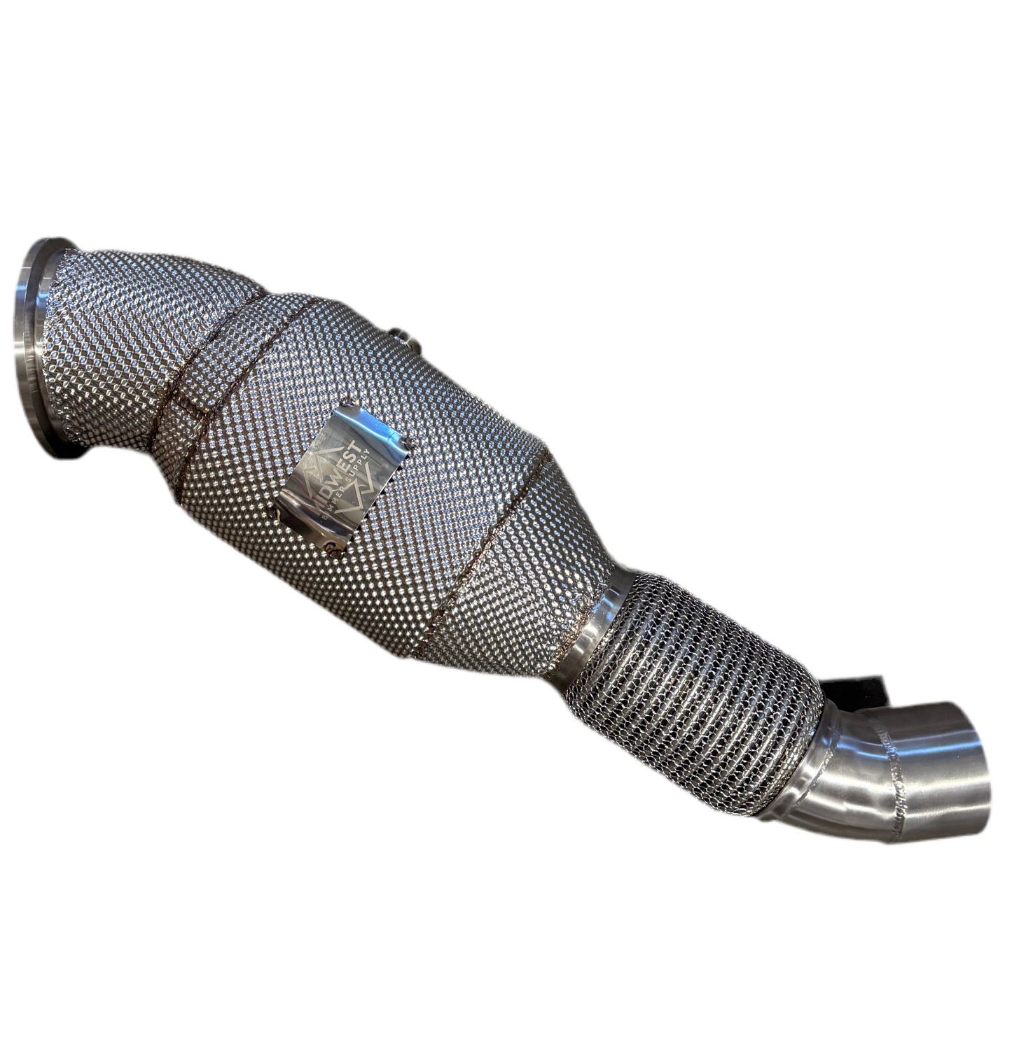 MBS 6” Fatboy B58 Catted Heat Shielded Downpipe - 240i 340i 440i 540i 640i 740i Gen 1 & 2 B58