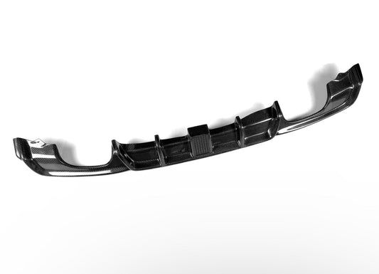 M-Tech Rear Diffuser W/ Rear LED Light (4 Tips) (F3X 3-Series)