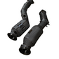 MBS S58 F97/F98 Catted Heatshield Downpipes - F97 X3M F98 X4M