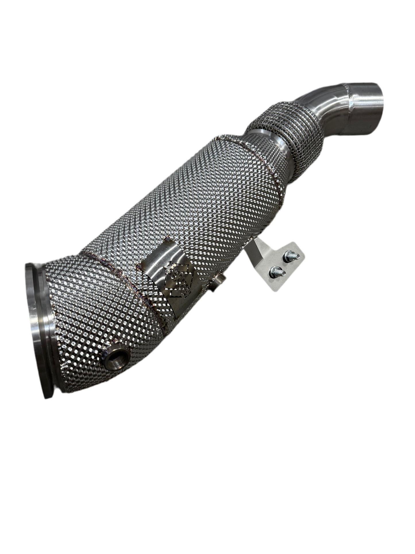 MBS B58 Catless Heat Shielded Downpipe - 240i 340i 440i 540i 640i 740i Gen 1 & 2 B58