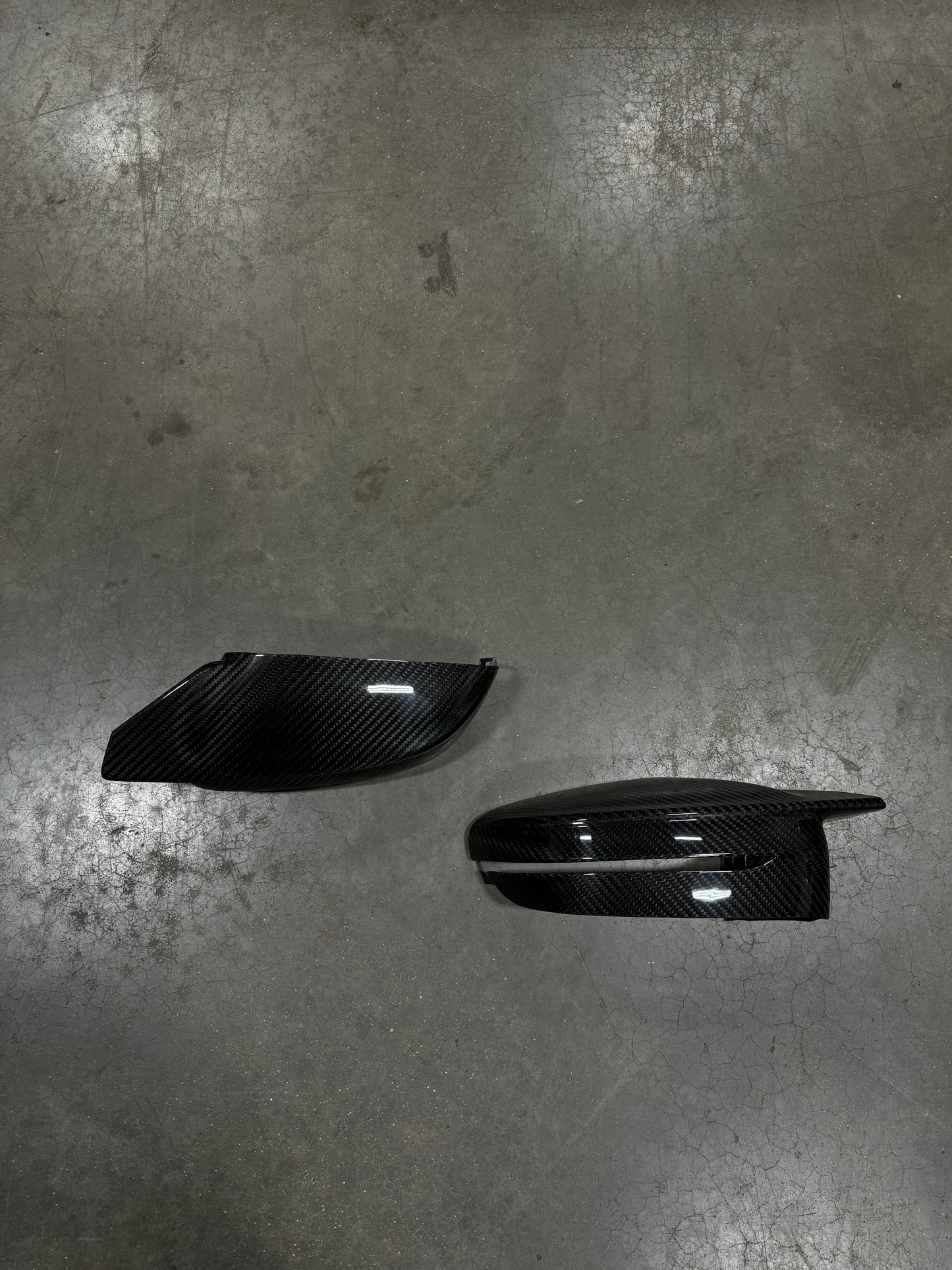 G2X Carbon Fiber M Style Mirror Cover Replacement Set - BMW G20 3-Series G42 2-Series)