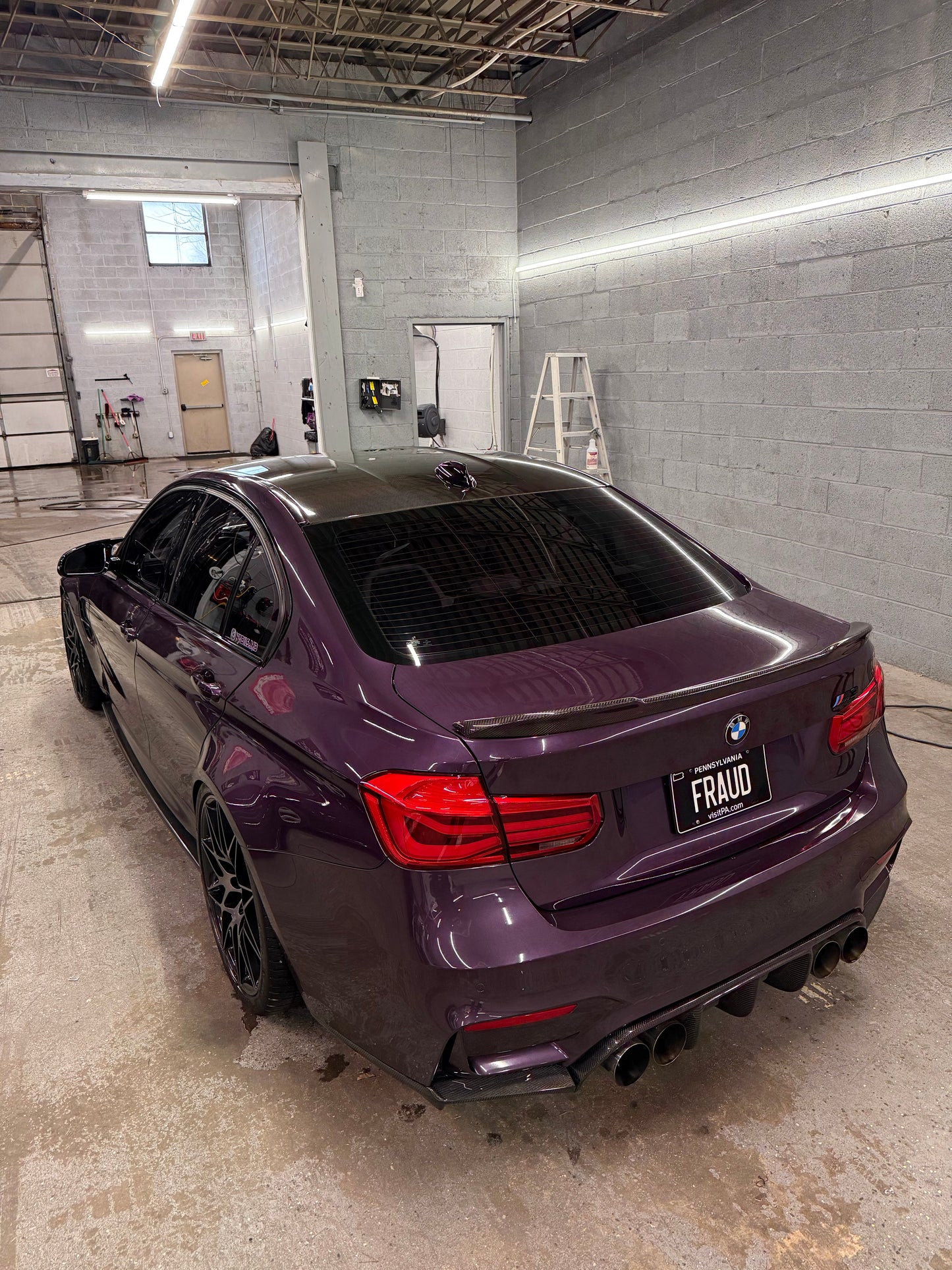 Carbon Fiber V Style Rear Diffuser (F80 M3 | F82/F83 M4)