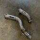 S55 Catless Downpipes w/heatshield - F80 M3 | F82/F83 M4 | F87 M2C