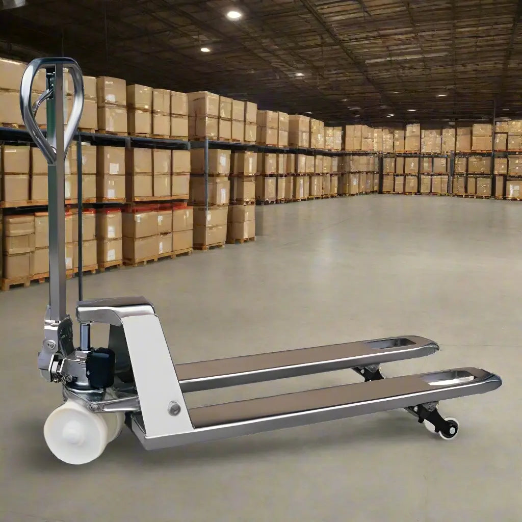 EOSLift M20S | Stainless Steel Pallet Trucks, 4400 lb Cap