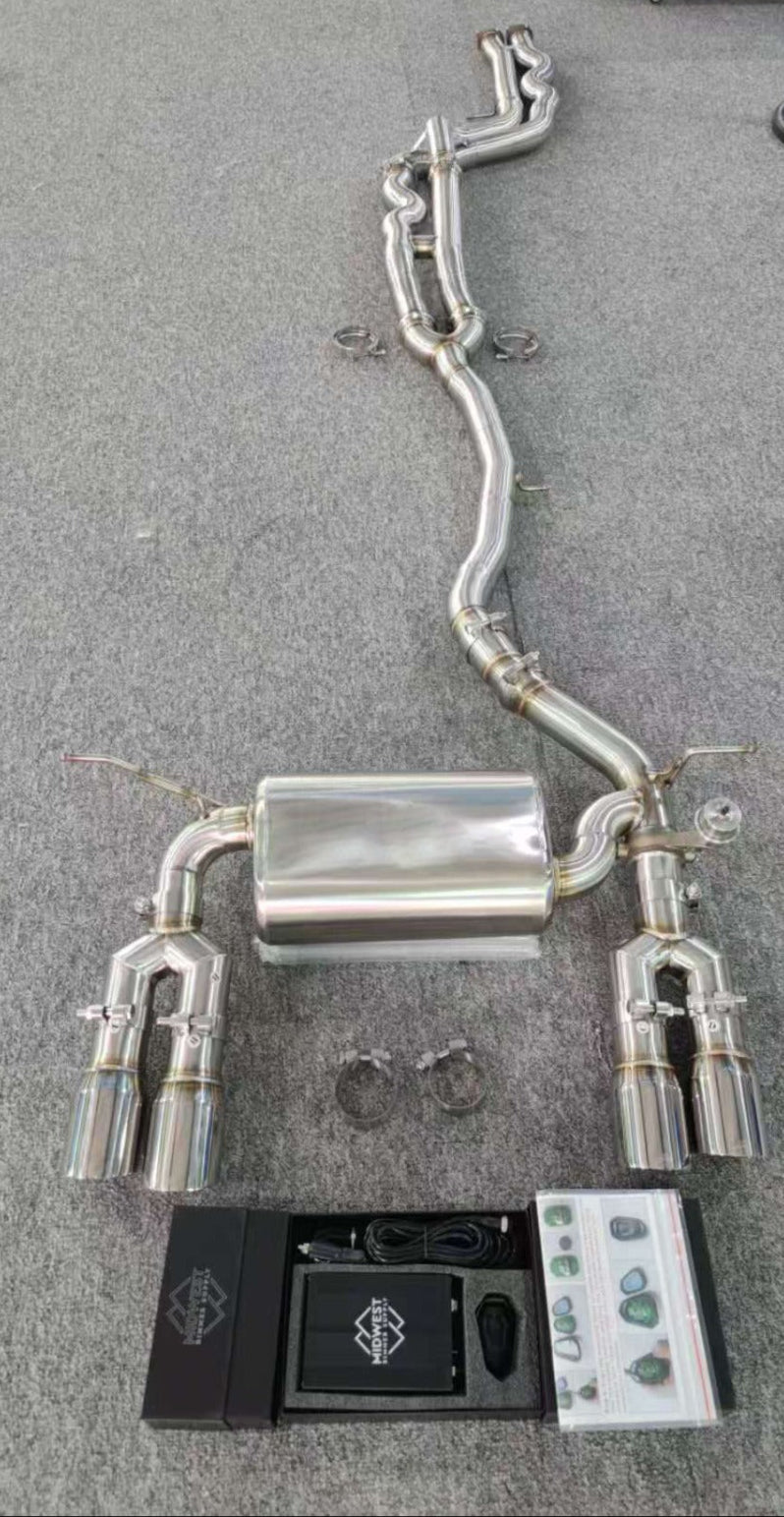 F8X M3/M4 Valved Exhaust System Equal Single length - F80 M3 | F82/F83 M4