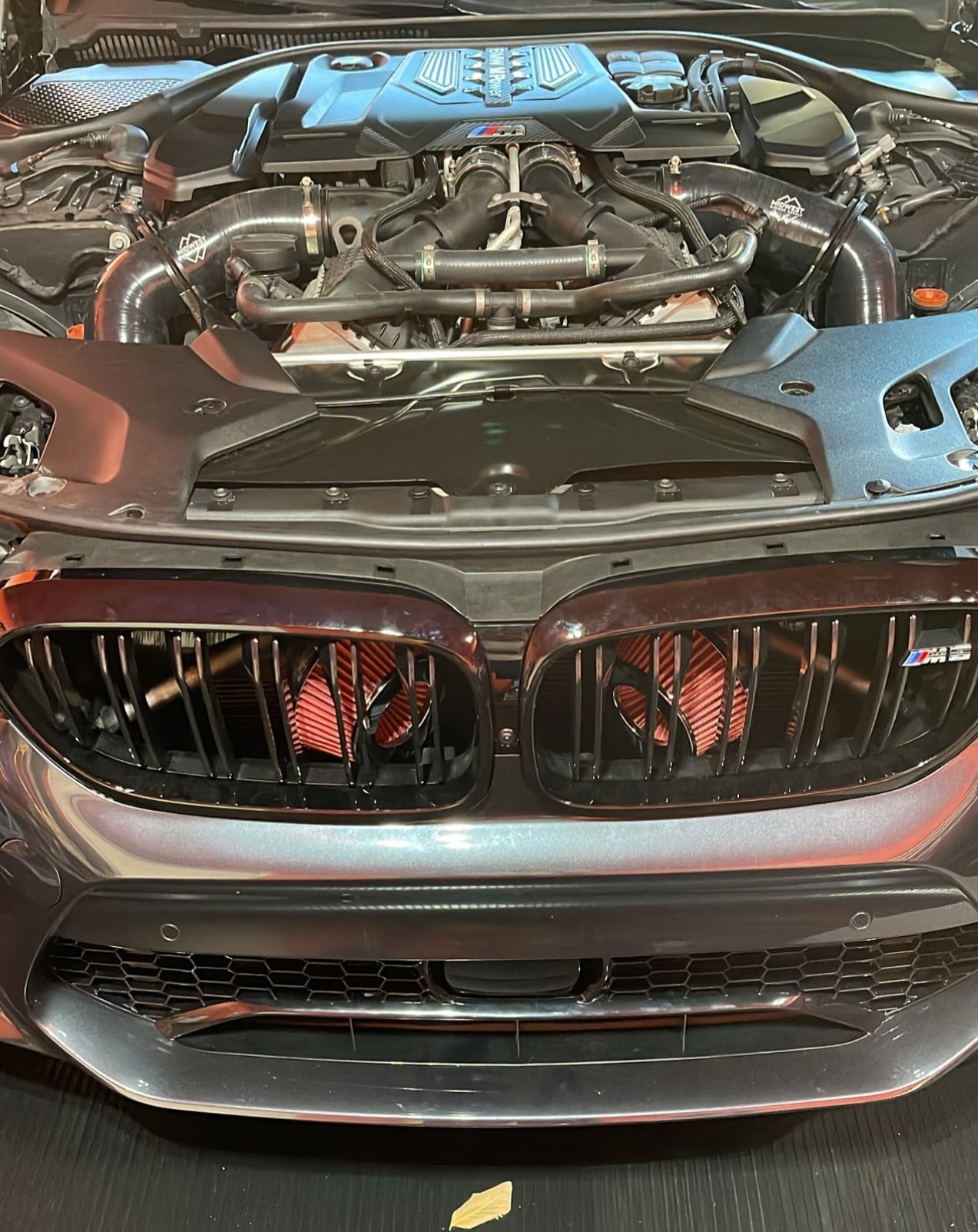 F9X M5/M8 G30 Silicone Front Mount Intakes - F90 M5 F9X M8 G30 M550i M850