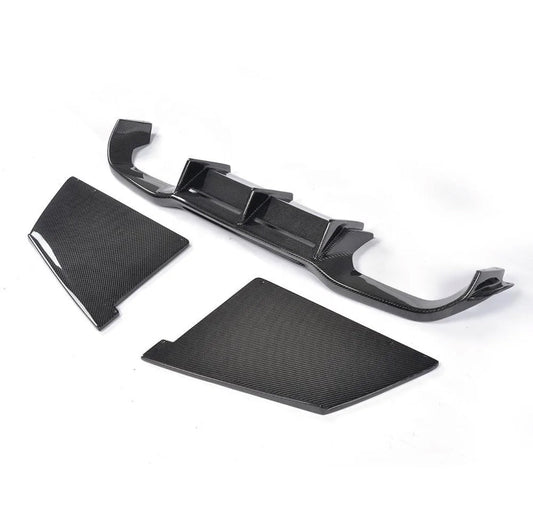 Carbon Fiber MTC Style Rear Diffuser - F87 M2 F87 M2 Competition