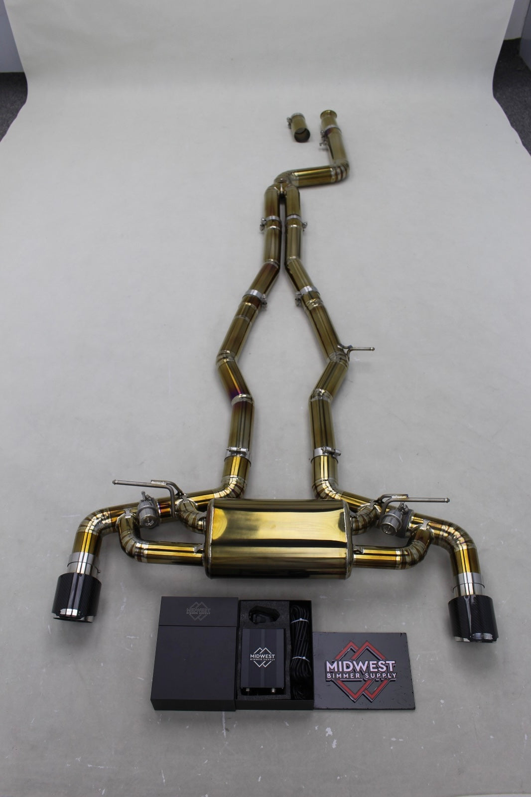 (Customizable) Toyota Supra A90/A91 Valved Exhaust System