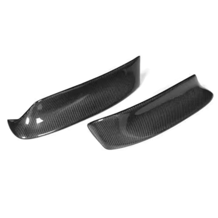 E46 M3 CSL Style Carbon Fiber Front Splitter Trims - E46 M3