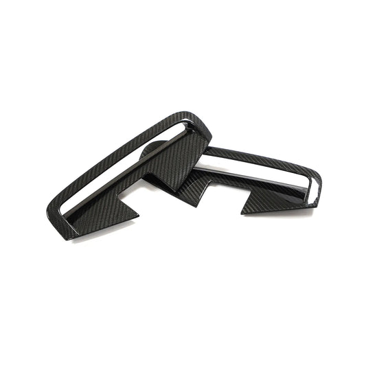 G22 M Performance Style Dry Carbon Fiber Front Air Vent Trims - G22/G23 4-Series