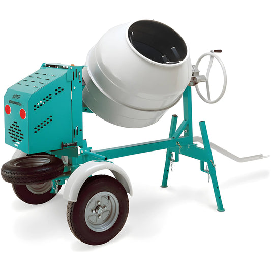 IMER 1105856 | WORKMAN 350 Towable 12CF Mixer without Motor | Steel Drum