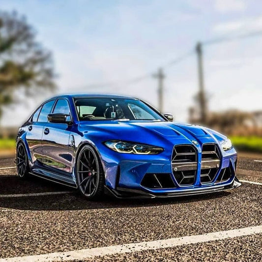 G8X Gloss Black CSL Style Front Lip - G80 M3 G82 G83 M4