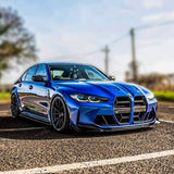 G8X Gloss Black CSL Style Front Lip - G80 M3 G82 G83 M4