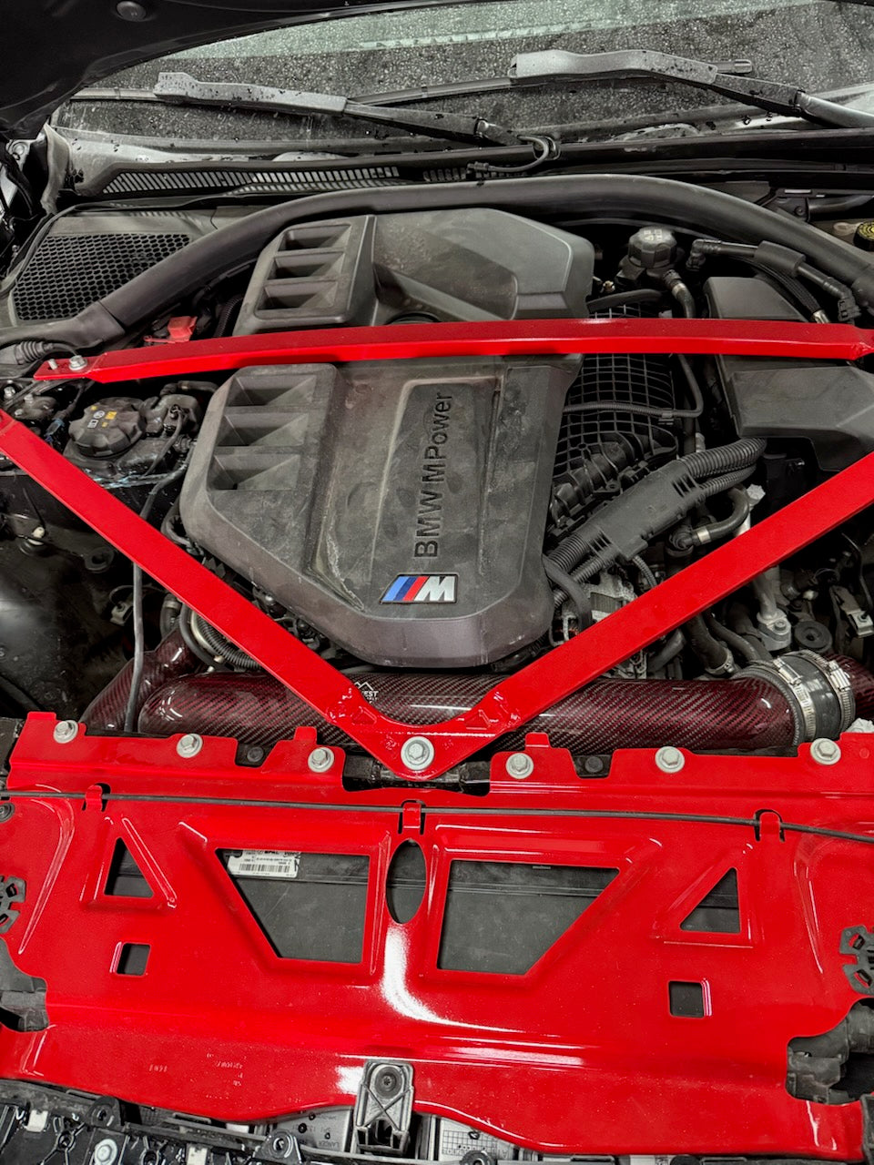 S58 G8X Carbon Fiber Front Mount Intakes - BMW G80 M3 G82 G83 M4 G87 M2