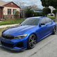 G20 V Style Carbon Fiber Front Lip - G20 3-Series PRE LCI