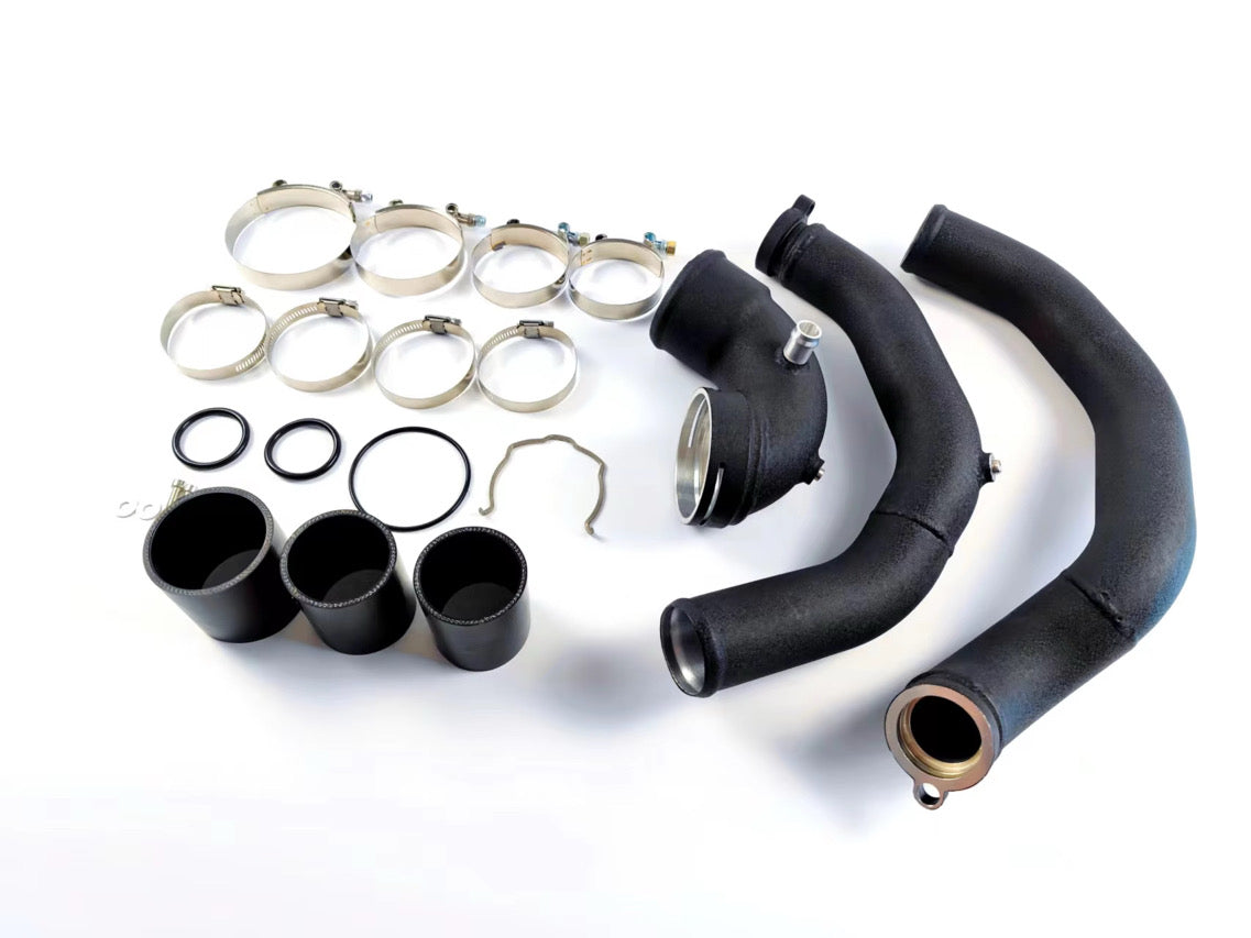 MBS S55 Aluminum Charge Pipe + J Pipe Combo - F80 M3 F82 F83 M4 F87 M2C