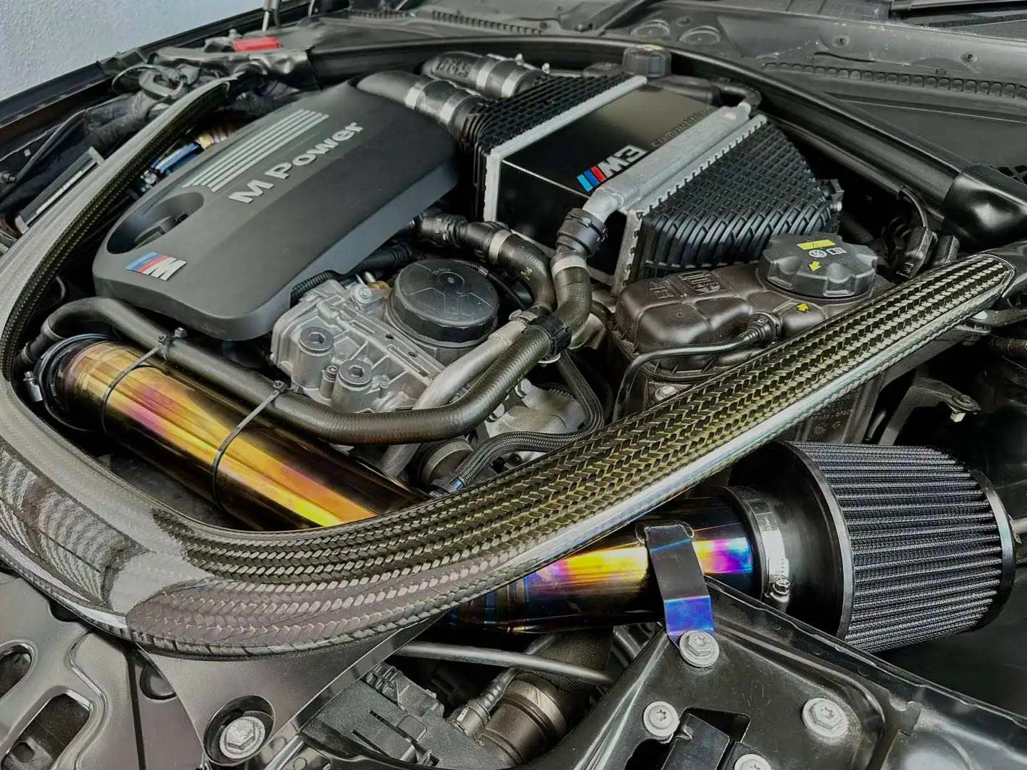 S55 Titanium Cold Air Intake - BMW F80 M3 | F82/F83 M4 | F87 M2C