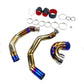 S55 Titanium Charge Pipe + J Pipe Combo - BMW F80 M3 | F82/F83 M4 | F87 M2C