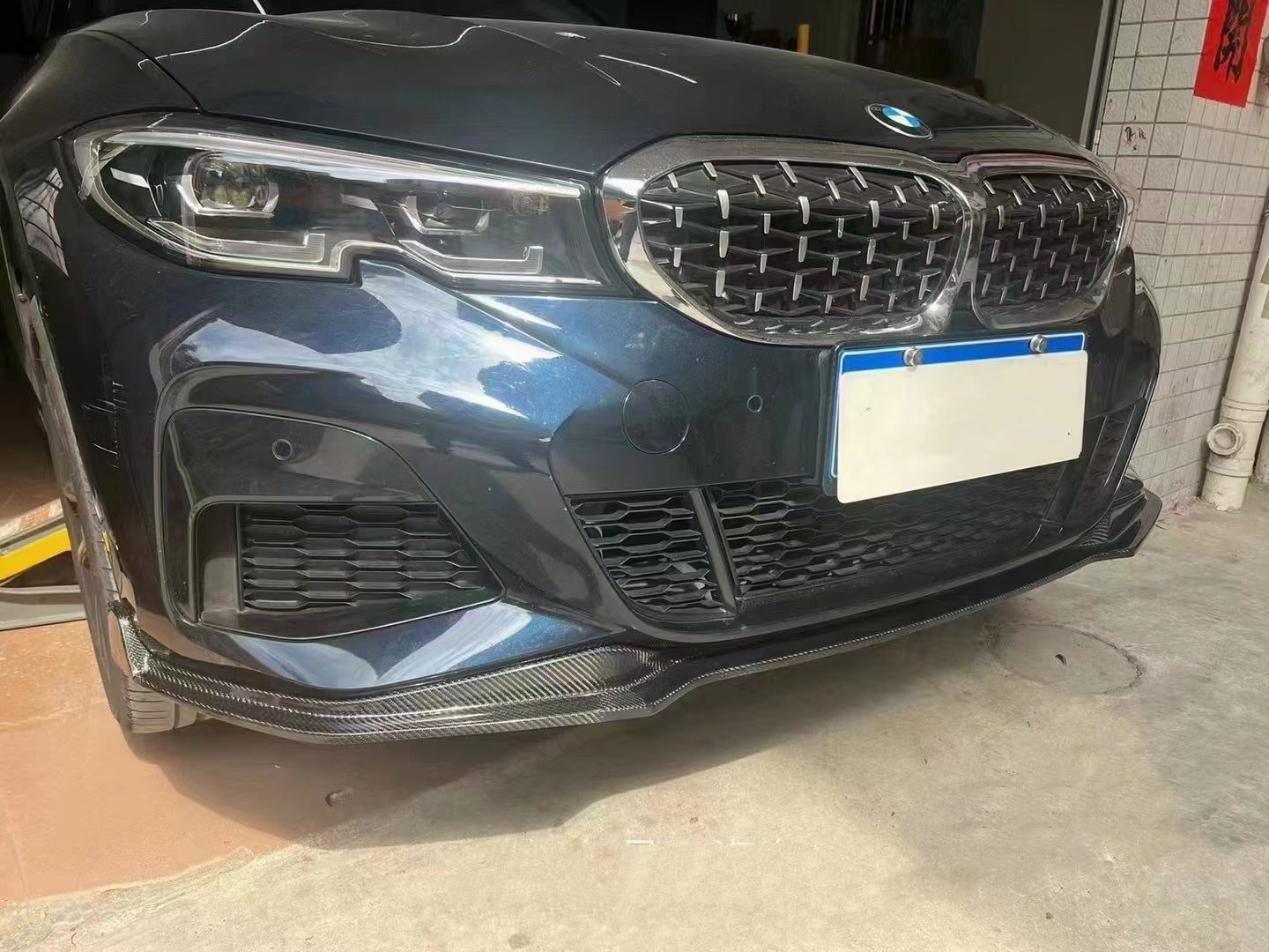 Carbon Fiber M-Sport M-Performance Style Front Lip (G20 3-Series)