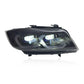 E90 LCI Laser Style Headlights Yellow/White - E90 3-Series