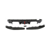 G8X M3/M4 AK Style Dry Carbon Fiber LED Rear Diffuser w/ splitters - G80 M3 G82 G83 M4