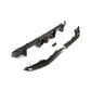 G8X M3/M4 AK Style Dry Carbon Fiber LED Rear Diffuser w/ splitters - G80 M3 G82 G83 M4