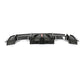G8X M3/M4 AK Style Dry Carbon Fiber LED Rear Diffuser w/ splitters - G80 M3 G82 G83 M4