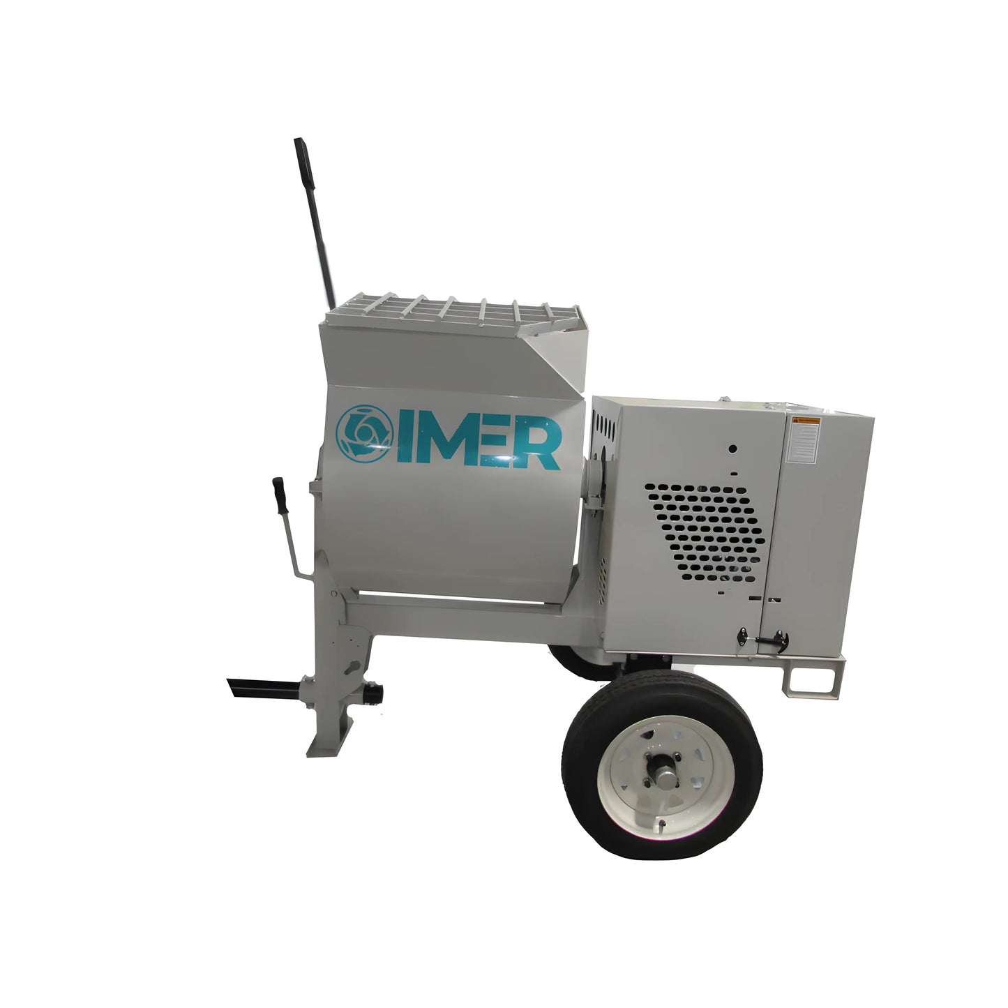 IMER HSM 6 - 1130061 | Horizontal Shaft Mortar Mixer | 6 cu ft Steel Drum