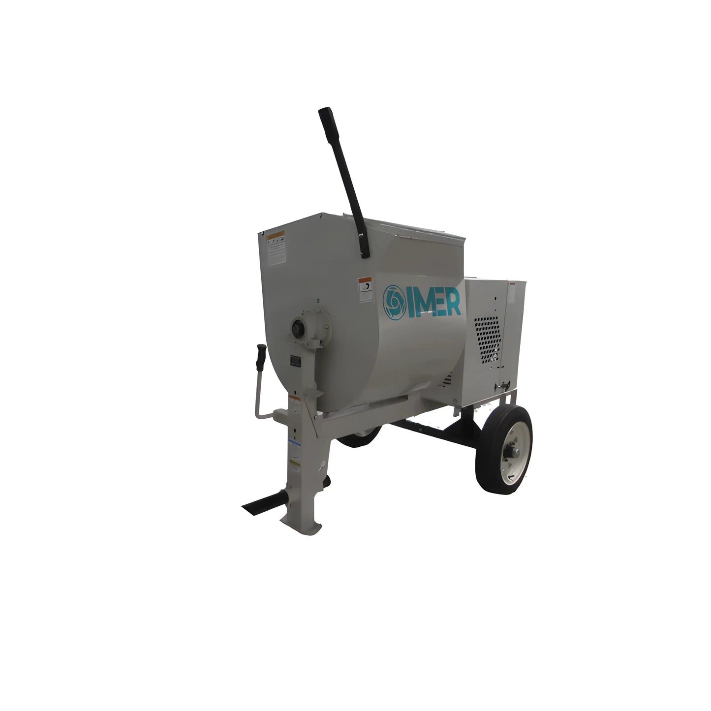 IMER HSM 8 - 1130081 | Horizontal Shaft Mortar Mixer | 8 cu ft Steel Drum
