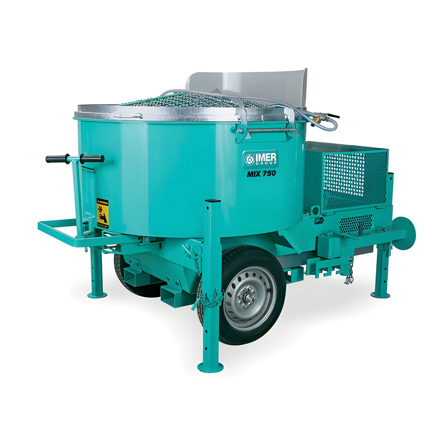 IMER 1194648 | Vertical Shaft Mixer | 22CF Towable | 13 HP | Honda GX Gasoline Motor