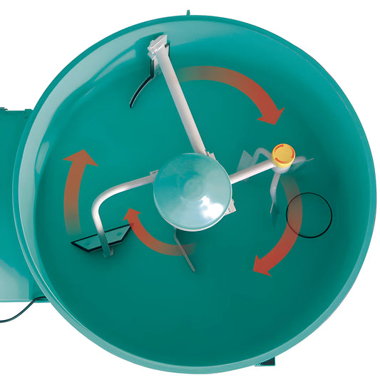 IMER 1194648 | Vertical Shaft Mixer | 22CF Towable | 13 HP | Honda GX Gasoline Motor